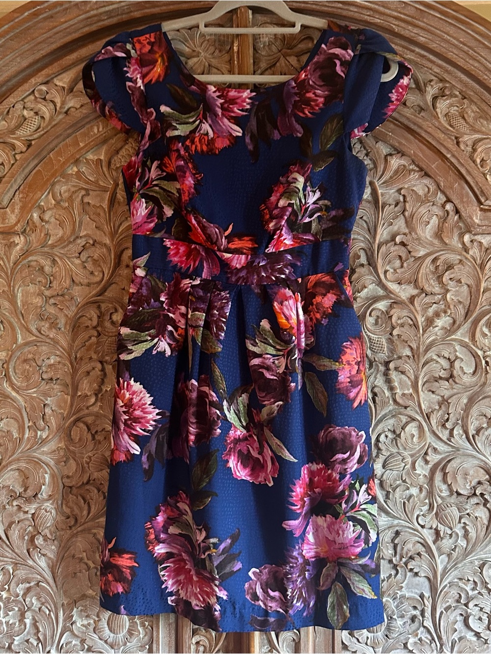 Moilinette Soeurs Floral Fit & Flare Dress